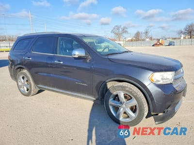 Czwarte zdjęcie samochodu z boku: 2013 DODGE DURANGO CITADEL VIN:1C4SDJET5DC565807 - miniatura