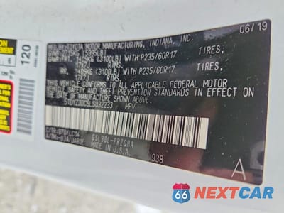 Zdjęcie 13 z 13 samochodu: 2020 TOYOTA SIENNA XLE 8-PASSENGER VIN:5TDYZ3DC5LS032233 - miniatura