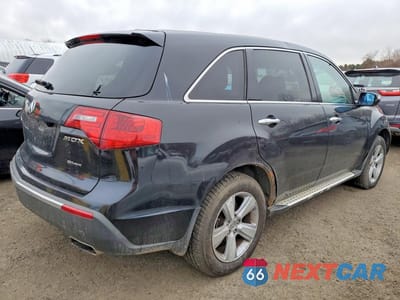 Trzecie zdjęcie samochodu z tyłu: 2010 ACURA MDX TECHNOLOGY VIN:2HNYD2H60AH525983 - miniatura