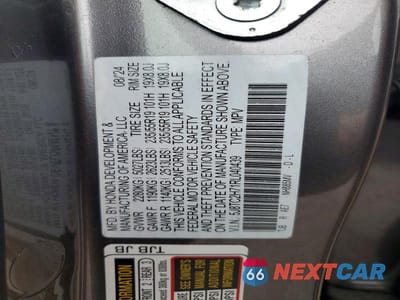 Zdjęcie 13 z 13 samochodu: 2024 ACURA RDX ADVANCE VIN:5J8TC2H71RL040439 - miniatura