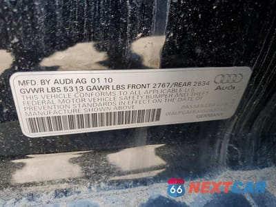 Zdjęcie 12 z 12 samochodu: 2010 AUDI A6 PREMIUM PLUS VIN:WAUFGAFB3AN055032 - miniatura