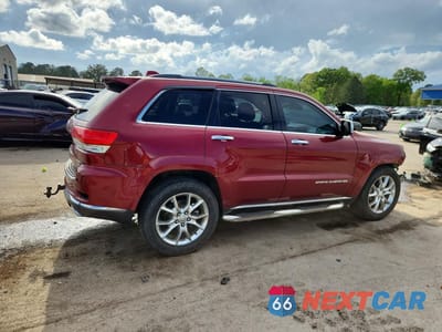 Trzecie zdjęcie samochodu z tyłu: 2014 JEEP GRAND CHEROKEE SUMMIT VIN:1C4RJEJM2EC424241 - miniatura
