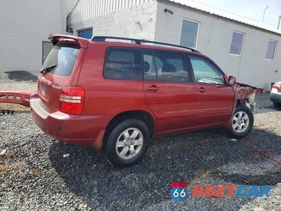 Trzecie zdjęcie samochodu z tyłu: 2003 TOYOTA HIGHLANDER BASE VIN:JTEHF21A430103166 - miniatura