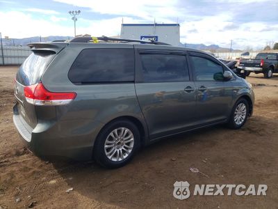 Trzecie zdjęcie samochodu z tyłu: 2011 TOYOTA SIENNA XLE 8-PASSENGER VIN:5TDYK3DCXBS170904 - miniatura