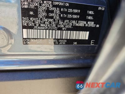 Zdjęcie 13 z 13 samochodu: 2023 TOYOTA VENZA XLE VIN:JTEAAAAH7PJ151932 - miniatura