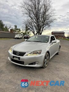 Drugie zdjęcie samochodu z przodu: 2011 LEXUS IS 250C BASE VIN:JTHFF2C29B2519670 - miniatura