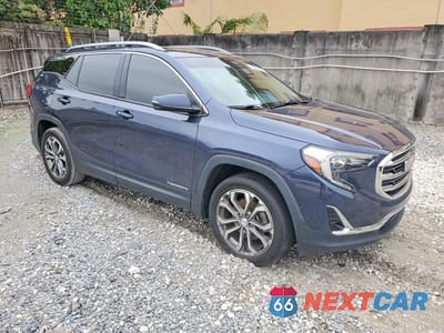 Czwarte zdjęcie samochodu z boku: 2019 GMC TERRAIN SLT VIN:3GKALPEX8KL302625 - miniatura