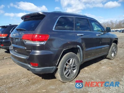 Trzecie zdjęcie samochodu z tyłu: 2019 JEEP GRAND CHEROKEE LIMITED VIN:1C4RJFBG6KC693207 - miniatura