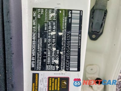 Zdjęcie 13 z 13 samochodu: 2016 MERCEDES-BENZ GL 450 4MATIC VIN:4JGDF6EE6GA661376 - miniatura