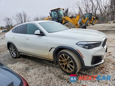 Czwarte zdjęcie samochodu z boku: 2020 BMW X6 SDRIVE 40I VIN:5UXCY4C00L9D49475 - miniatura