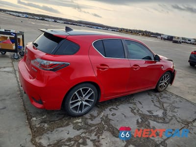 Trzecie zdjęcie samochodu z tyłu: 2015 LEXUS CT 200H BASE VIN:JTHKD5BH2F2225366 - miniatura