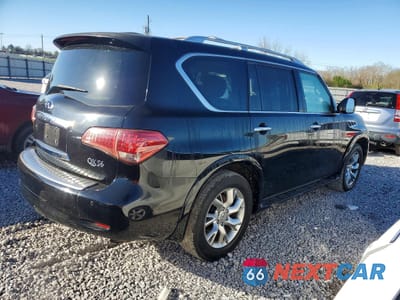 Trzecie zdjęcie samochodu z tyłu: 2011 INFINITI QX56 BASE VIN:JN8AZ2ND5B9701296 - miniatura