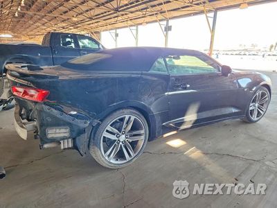 Trzecie zdjęcie samochodu z tyłu: 2018 CHEVROLET CAMARO LT VIN:1G1FB3DS0J0151397 - miniatura