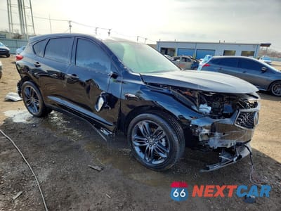 Czwarte zdjęcie samochodu z boku: 2023 ACURA RDX A-SPEC VIN:5J8TC2H67PL010608 - miniatura