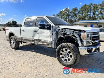 Czwarte zdjęcie samochodu z boku: 2022 FORD F250 SUPER DUTY VIN:1FT7W2BT0NEC99869 - miniatura