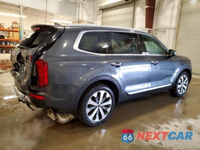 Trzecie zdjęcie samochodu z tyłu: 2021 KIA TELLURIDE S VIN:5XYP6DHC6MG175081 - miniatura