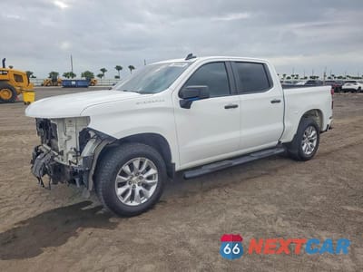 2021 CHEVROLET SILVERADO C1500 CUSTOM 3GCPWBEK4MG273009 - główne zdjęcie licytacji z USA - miniatura