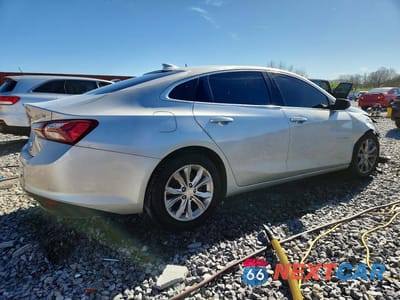Trzecie zdjęcie samochodu z tyłu: 2020 CHEVROLET MALIBU LT VIN:1G1ZD5ST8LF043382 - miniatura