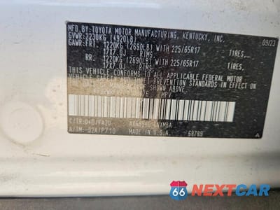 Zdjęcie 12 z 12 samochodu: 2023 TOYOTA RAV4 HYBRID XLE VIN:4T3RWRFV7PU108876 - miniatura