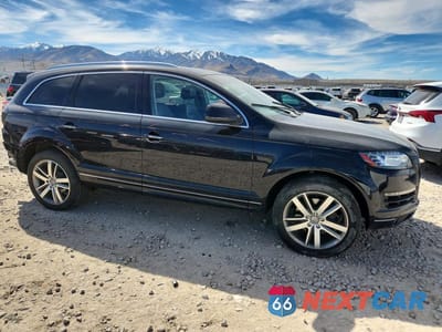 Czwarte zdjęcie samochodu z boku: 2014 AUDI Q7 PREMIUM PLUS VIN:WA1LGAFE6ED003609 - miniatura