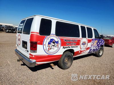 Czwarte zdjęcie samochodu z boku: 2010 FORD ECONOLINE E350 SUPER DUTY WAGON VIN:1FBSS3BL0ADA31663 - miniatura