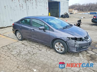 Czwarte zdjęcie samochodu z boku: 2014 HONDA CIVIC LX VIN:19XFB2F58EE058990 - miniatura