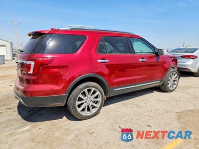 Trzecie zdjęcie samochodu z tyłu: 2017 FORD EXPLORER LIMITED VIN:1FM5K8F84HGC38380 - miniatura