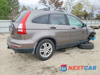 Trzecie zdjęcie samochodu z tyłu: 2010 HONDA CR-V EX VIN:5J6RE3H51AL025137 - miniatura