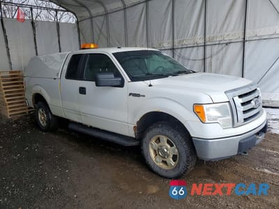 Czwarte zdjęcie samochodu z boku: 2012 FORD F150 SUPER CAB VIN:1FTFX1EF9CFB88527 - miniatura