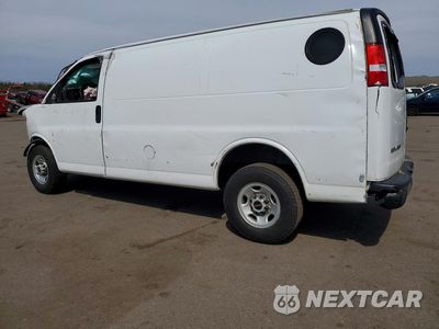Trzecie zdjęcie samochodu z tyłu: 2023 GMC SAVANA 2500 CARGO DELIVERY VAN VIN:1GTW7AFP4P1134921 - miniatura
