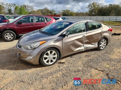 2012 HYUNDAI ELANTRA LIMITED 5NPDH4AE1CH117654 - główne zdjęcie licytacji z USA - miniatura