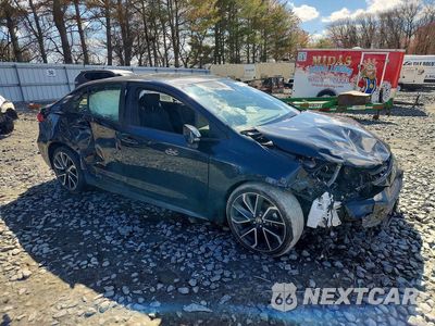 Czwarte zdjęcie samochodu z boku: 2022 TOYOTA COROLLA SE VIN:JTDP4MCE7NJ092601 - miniatura