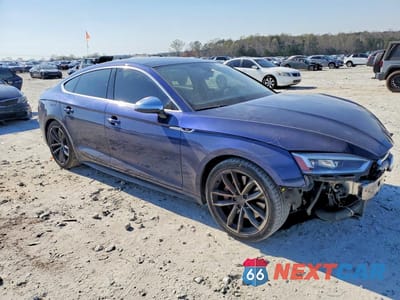 Czwarte zdjęcie samochodu z boku: 2018 AUDI S5 PREMIUM PLUS VIN:WAUB4CF59JA019141 - miniatura
