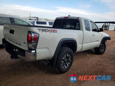 Trzecie zdjęcie samochodu z tyłu: 2021 TOYOTA TACOMA TRD OFF-ROAD VIN:3TYSZ5AN4MT046833 - miniatura