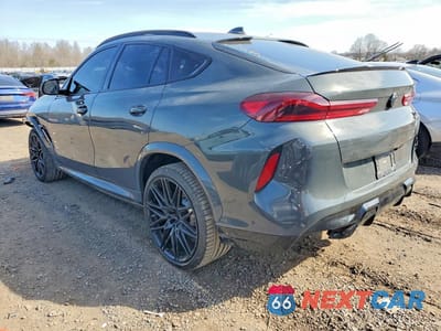 Drugie zdjęcie samochodu z przodu: 2022 BMW X6 M VIN:5YMCY0C02N9J90203 - miniatura