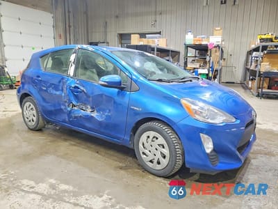 Czwarte zdjęcie samochodu z boku: 2016 TOYOTA PRIUS C ONE VIN:JTDKDTB30G1117992 - miniatura