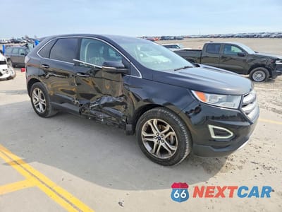Czwarte zdjęcie samochodu z boku: 2016 FORD EDGE TITANIUM VIN:2FMPK3K91GBB21727 - miniatura