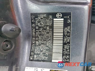 Zdjęcie 12 z 12 samochodu: 2012 TOYOTA PRIUS V TWO VIN:JTDZN3EU3C3080614 - miniatura