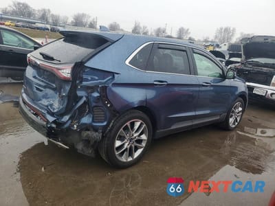Trzecie zdjęcie samochodu z tyłu: 2018 FORD EDGE VIN:2FMPK3K85JBC09503 - miniatura