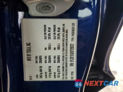 Zdjęcie 13 z 13 samochodu: 2019 TESLA MODEL 3 VIN:5YJ3E1EA2KF299372 - miniatura