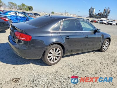 Trzecie zdjęcie samochodu z tyłu: 2011 AUDI A4 PREMIUM PLUS VIN:WAUEFAFL6BN044339 - miniatura