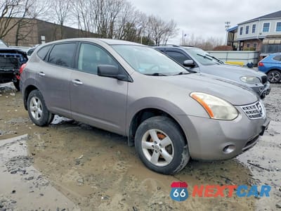 Czwarte zdjęcie samochodu z boku: 2010 NISSAN ROGUE S VIN:JN8AS5MV3AW609491 - miniatura