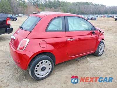 Trzecie zdjęcie samochodu z tyłu: 2013 FIAT 500 POP VIN:3C3CFFAR6DT703580 - miniatura