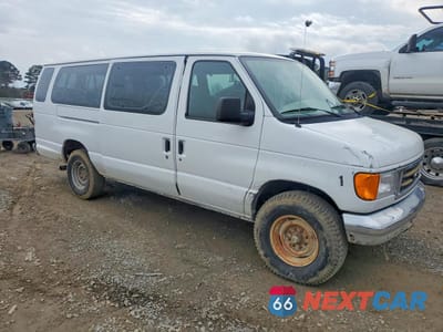 Czwarte zdjęcie samochodu z boku: 2003 FORD ECONOLINE E350 SUPER DUTY WAGON VIN:1FBSS31L13HA72252 - miniatura