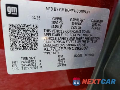 Zdjęcie 13 z 13 samochodu: 2025 CHEVROLET TRAX 2RS VIN:KL77LJEP9SC293607 - miniatura