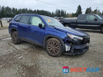 Czwarte zdjęcie samochodu z boku: 2025 SUBARU FORESTER SPORT VIN:JF2SLDHC3SH540258 - miniatura