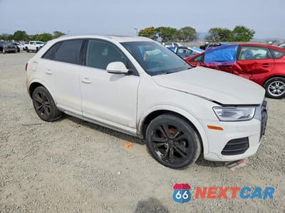 Czwarte zdjęcie samochodu z boku: 2016 AUDI Q3 PREMIUM PLUS VIN:WA1BFCFS3GR011026 - miniatura