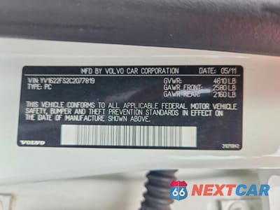 Zdjęcie 12 z 12 samochodu: 2012 VOLVO S60 T5 VIN:YV1622FS2C2077819 - miniatura