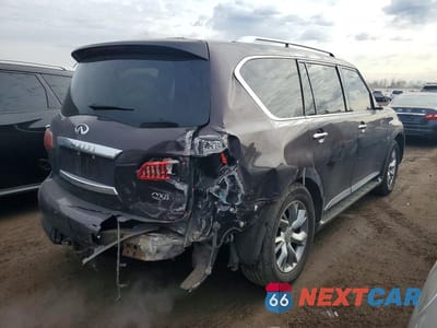 Trzecie zdjęcie samochodu z tyłu: 2014 INFINITI QX80 BASE VIN:JN8AZ2NC6E9350832 - miniatura