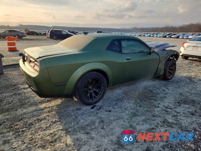 Trzecie zdjęcie samochodu z tyłu: 2022 DODGE CHALLENGER R VIN:2C3CDZFJ2NH149068 - miniatura